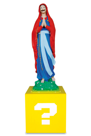 Illustration for article titled Our Lady of the Mushroom Kingdom Turns Mario Into Religious Iconography